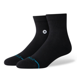Calcetines Stance: Icon Quarter (Black)
