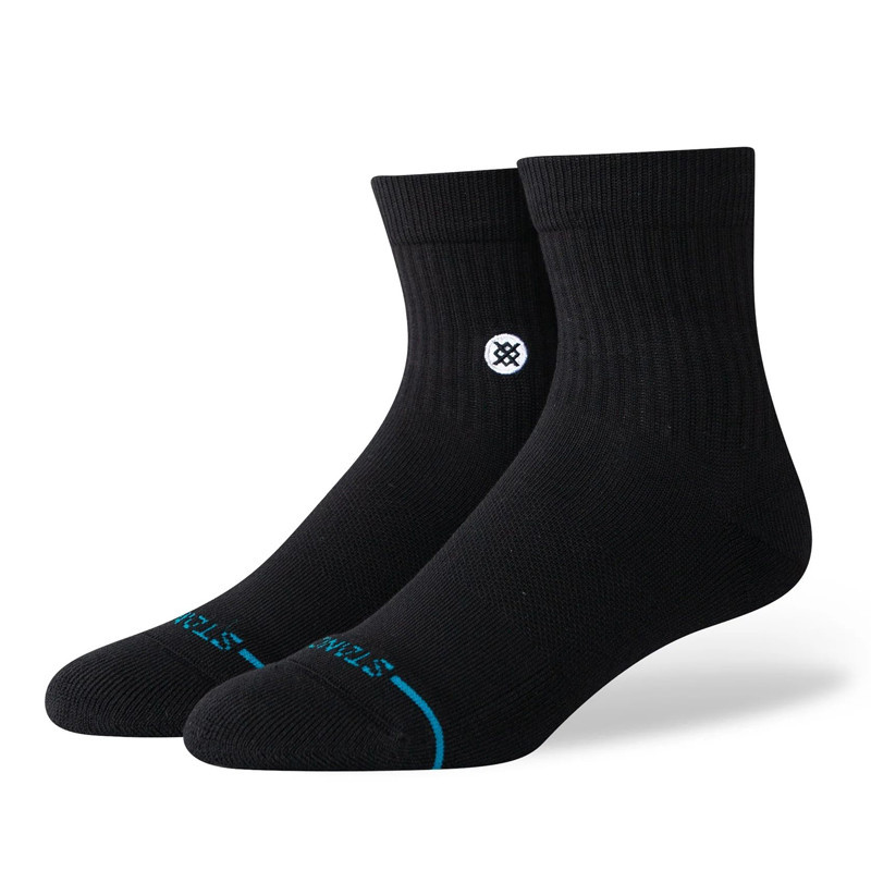 Calcetines Stance: Icon Quarter (Black)