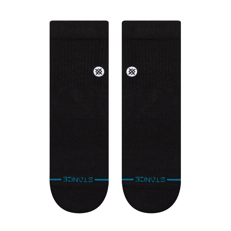 Calcetines Stance: Icon Quarter (Black)