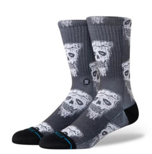 Calcetines Stance: Pizza Face (Whiteblack)