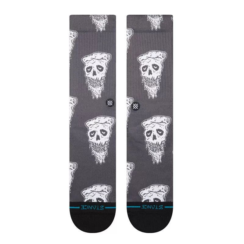 Calcetines Stance: Pizza Face (Whiteblack)