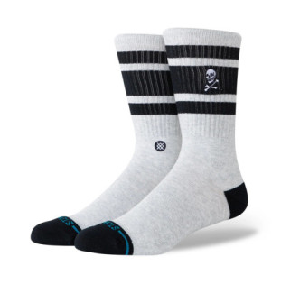 Calcetines Stance: Boyd Skull Crew (Heathergrey)