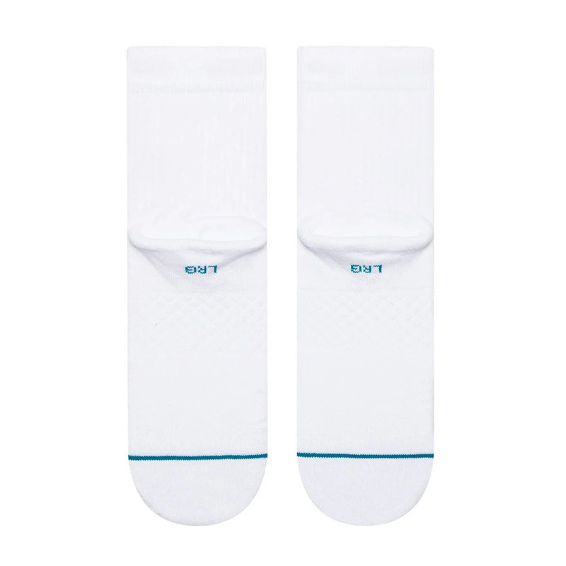 Calcetines Stance: Icon Quarter (White)