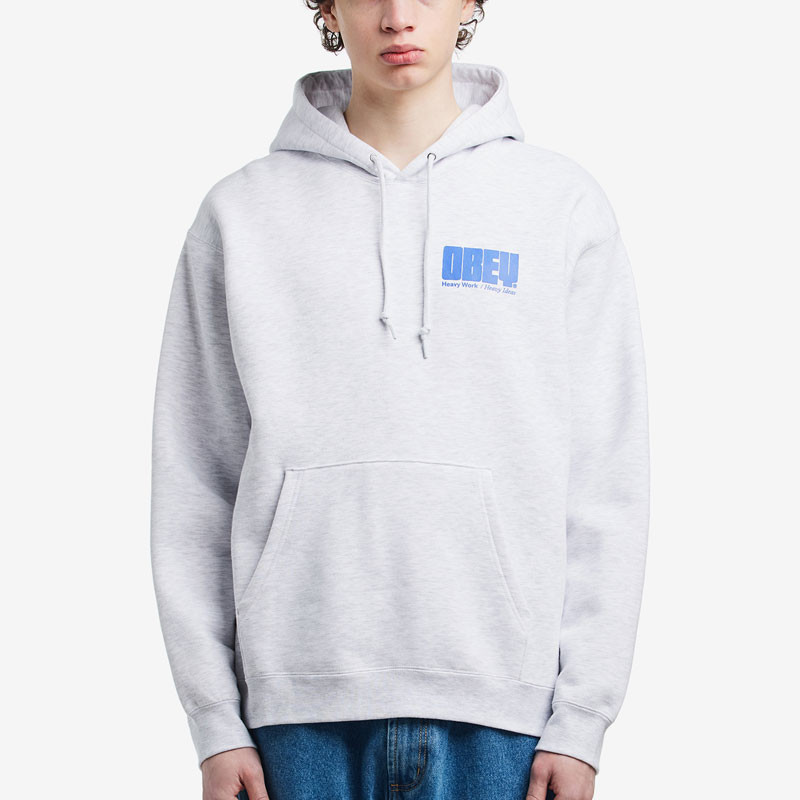 Sudadera Obey: Obey Heavy Ideas Hood (Ash Grey)