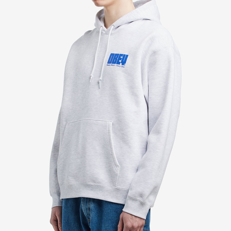 Sudadera Obey: Obey Heavy Ideas Hood (Ash Grey)