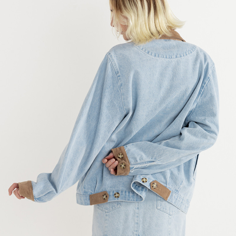 Chaqueta Rhythm: Jessie Jacket (Washed Blue)