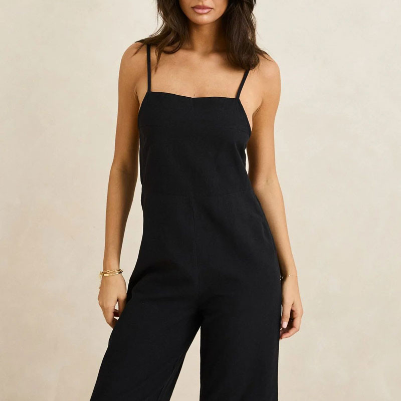 Pantalón Rhythm: Classic Jumpsuit (Black)