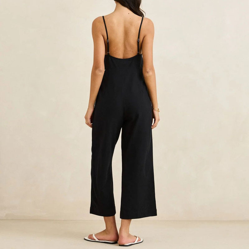 Pantalón Rhythm: Classic Jumpsuit (Black)