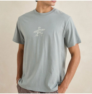 Camiseta Rhythm: Drifter SS T-Shirt (Seafoam)