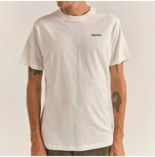 Camiseta Rhythm: Brand Tee (White)
