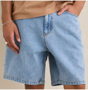 Bermuda Rhythm: Toby Denim Short (Stone Wash)