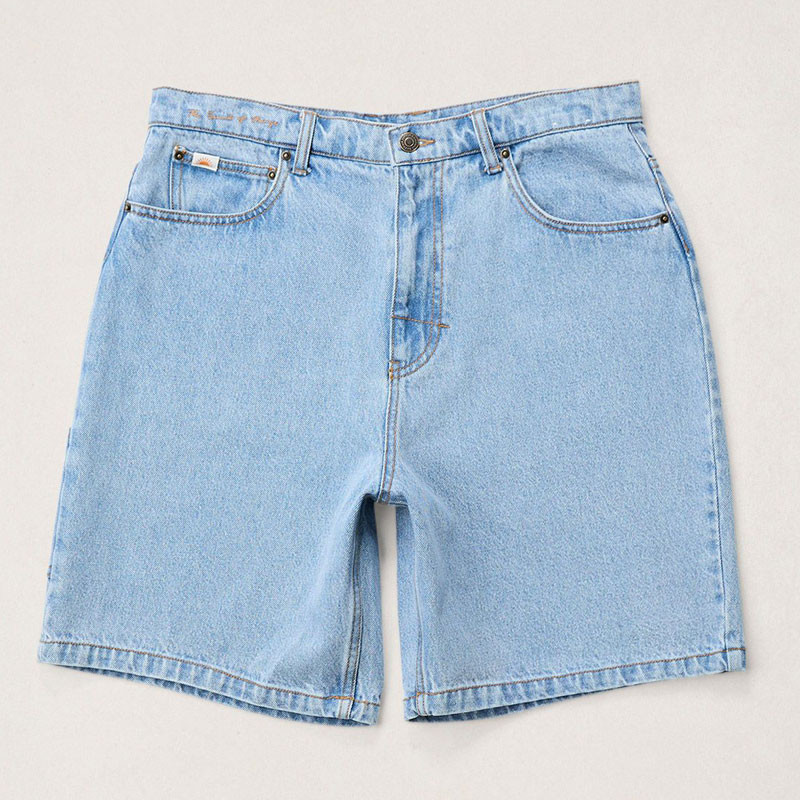 Bermuda Rhythm: Toby Denim Short (Stone Wash)