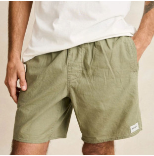 Bermuda Rhythm: Classic Linen Jam (Olive)