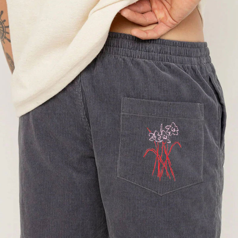 Bermuda Rhythm: Bouquet Cord Jam (Slate)