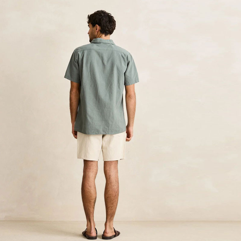 Bermuda Rhythm: Classic Linen Jam (Sand)