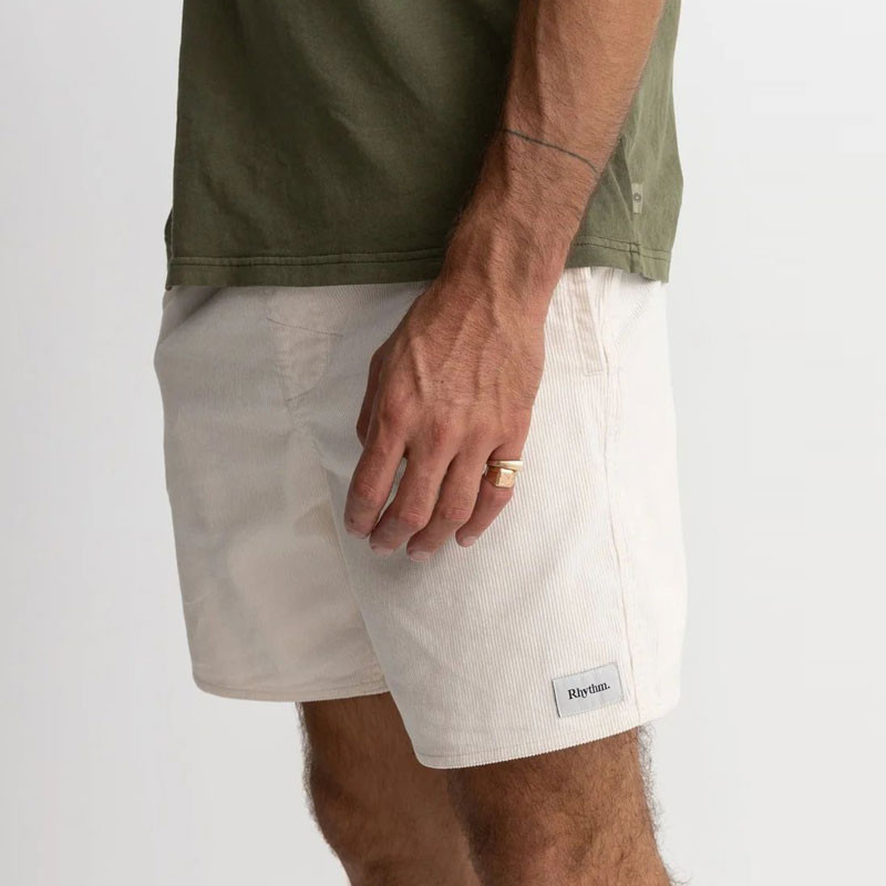 Bermuda Rhythm: Classic Cord Jam (Vintage white)