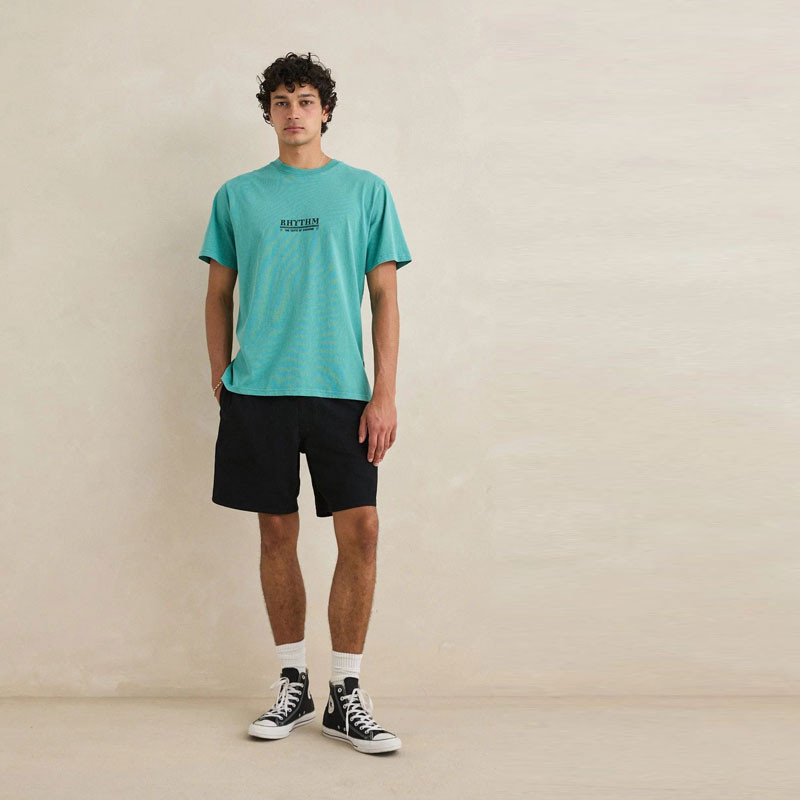 Camiseta Rhythm: Cactus Vintage SS T-Shirt (Wasabi)