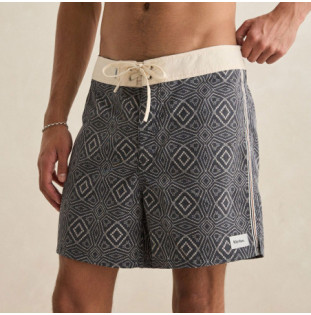 Bañador Rhythm: Mosaic Heritage Trunk (Black)