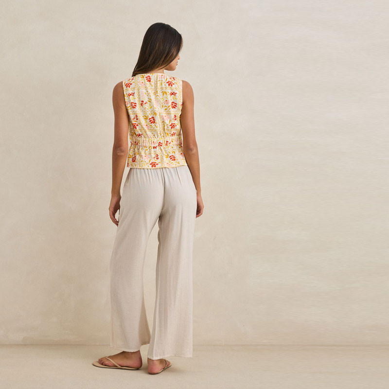 Pantalón Rhythm: Airlie Beach Pant (Ivory)