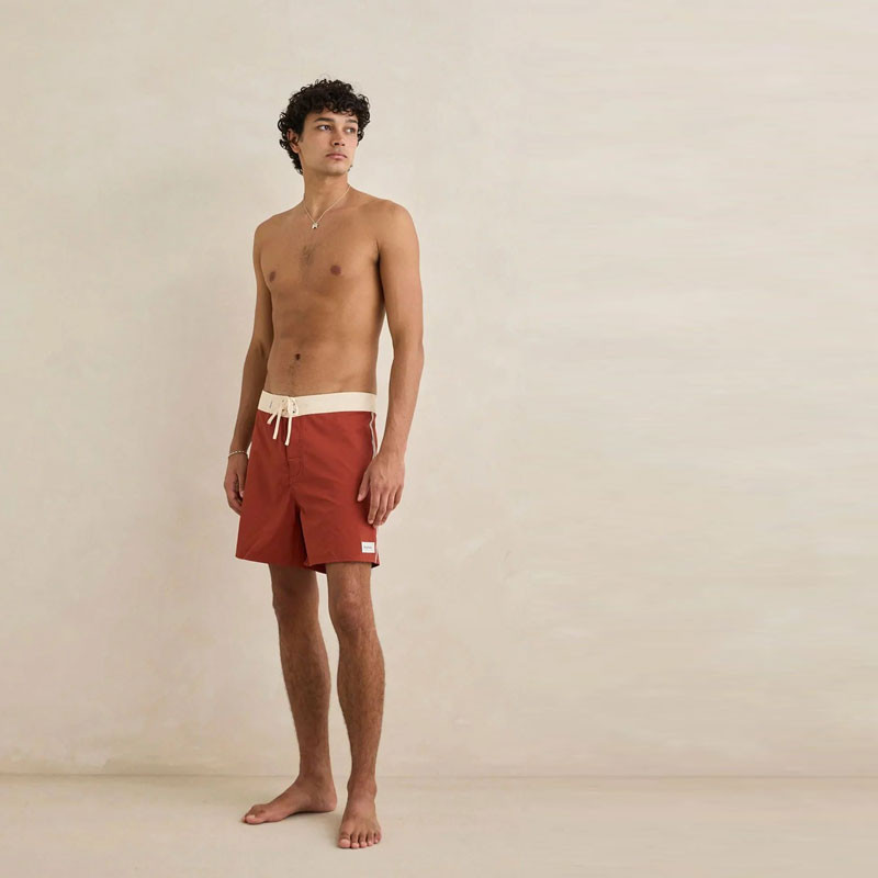 Bañador Rhythm: Heritage Trunk (Vintage Clay)