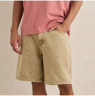 Bermuda Rhythm: Toby Denim Short (Sand)