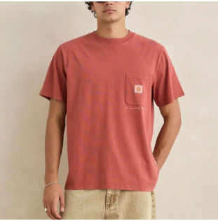 Camiseta Rhythm: Vintage Pocket SS T-Shirt (Vintage Clay)