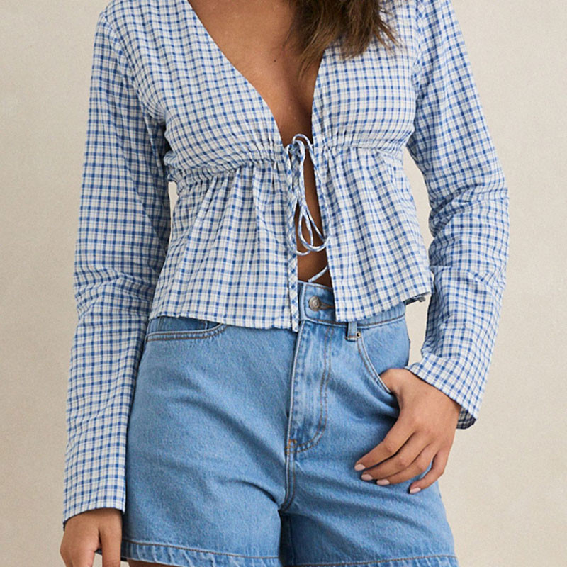 Bermuda Rhythm: Staple Denim Short (Worn Indigo)