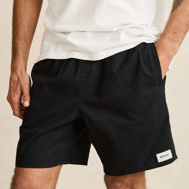 Bermuda Rhythm: Classic Linen Jam (Vintage black)