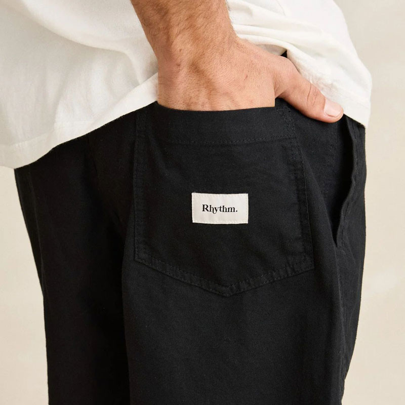 Bermuda Rhythm: Classic Linen Jam (Vintage black)