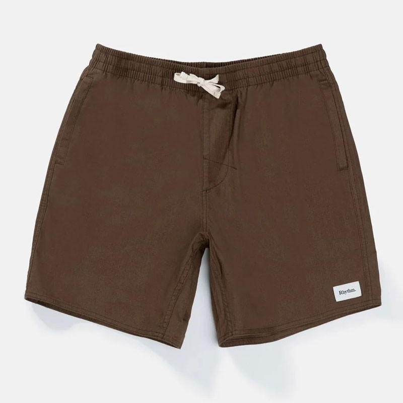 Bermuda Rhythm: Classic Linen Jam (Chocolate)