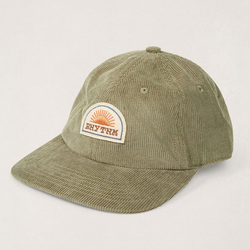 Gorra Rhythm: Awake Cord Cap (Olive)