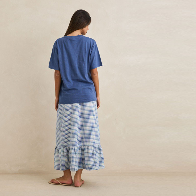 Camiseta Rhythm: Island Oversized T-Shirt (Indigo)