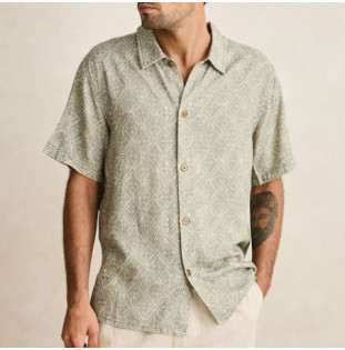 Camisa Rhythm: Java SS Shirt (Olive)