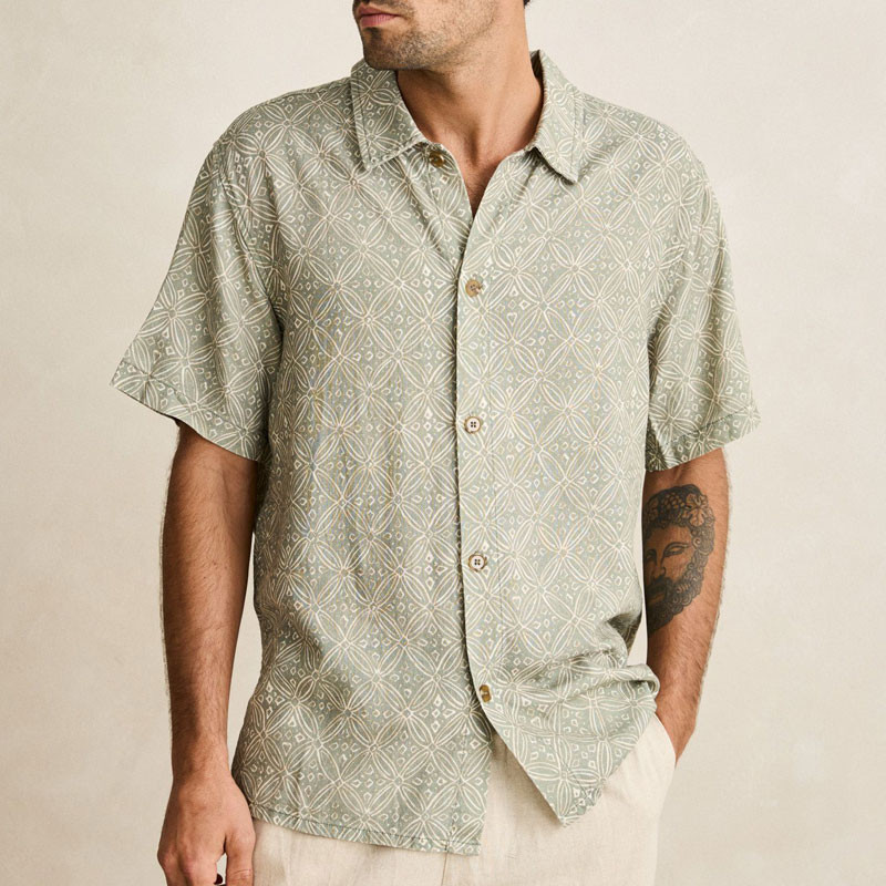 Camisa Rhythm: Java SS Shirt (Olive)