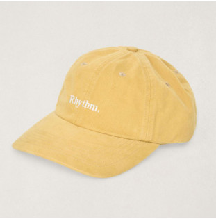 Gorra Rhythm: Essential Brushed Twill Cap (Mustard)