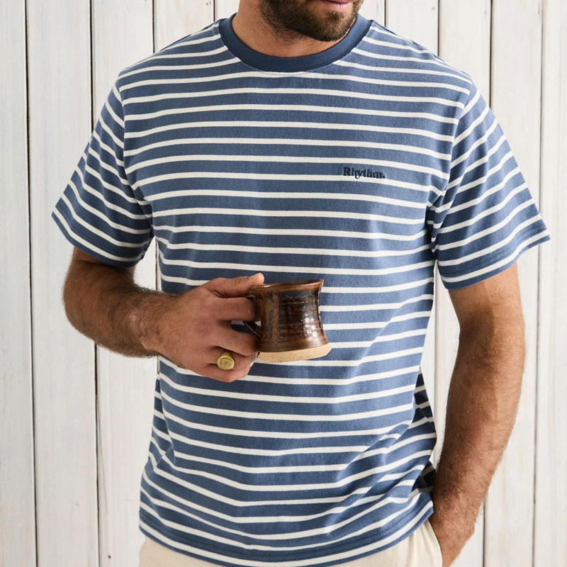 Camiseta Rhythm: Chasm SS T-Shirt (Multi Blue)