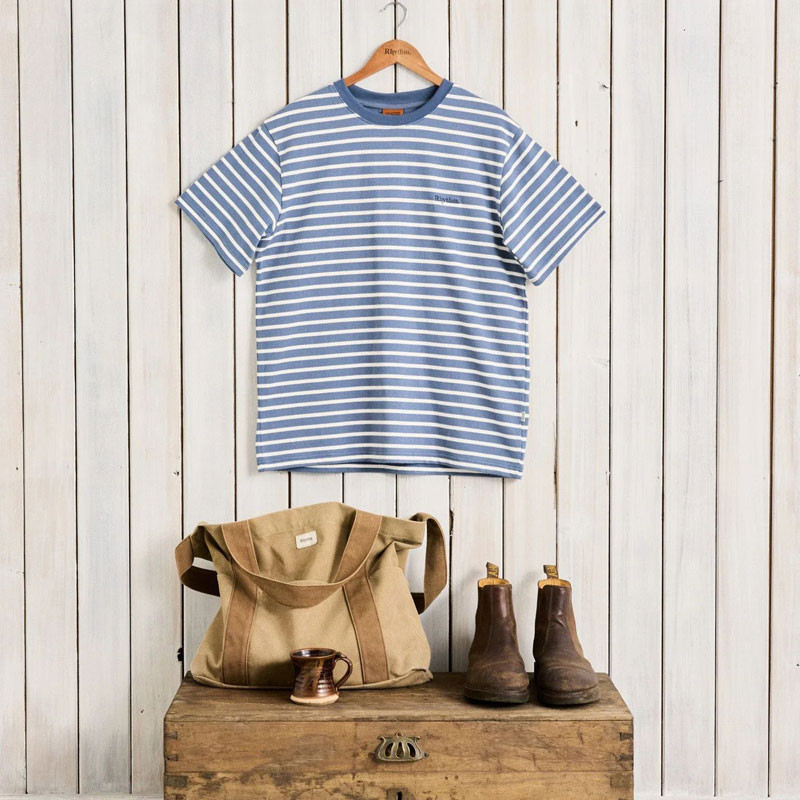 Camiseta Rhythm: Chasm SS T-Shirt (Multi Blue)