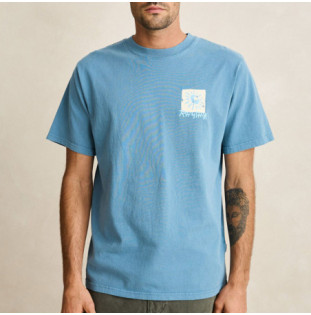 Camiseta Rhythm: Mementos Vintage SS T-Shirt (Bluestone)