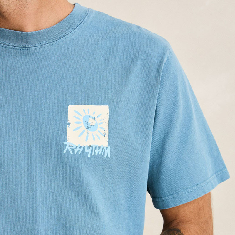 Camiseta Rhythm: Mementos Vintage SS T-Shirt (Bluestone)