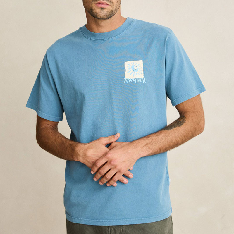 Camiseta Rhythm: Mementos Vintage SS T-Shirt (Bluestone)