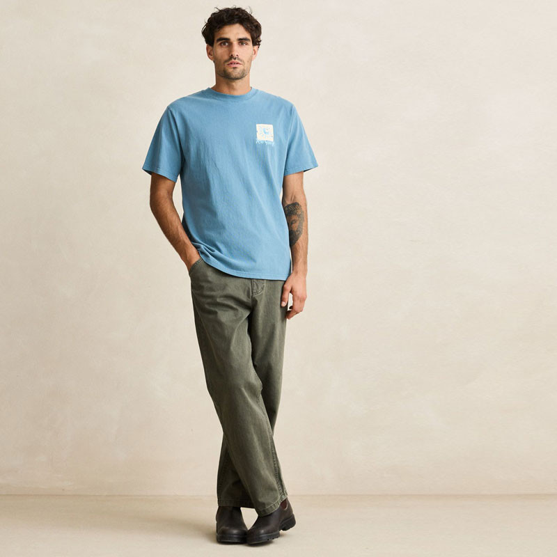 Camiseta Rhythm: Mementos Vintage SS T-Shirt (Bluestone)