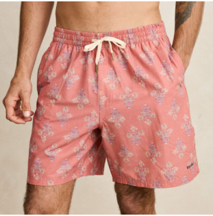 Bañador Rhythm: Bouquet Beach Short (Rust)