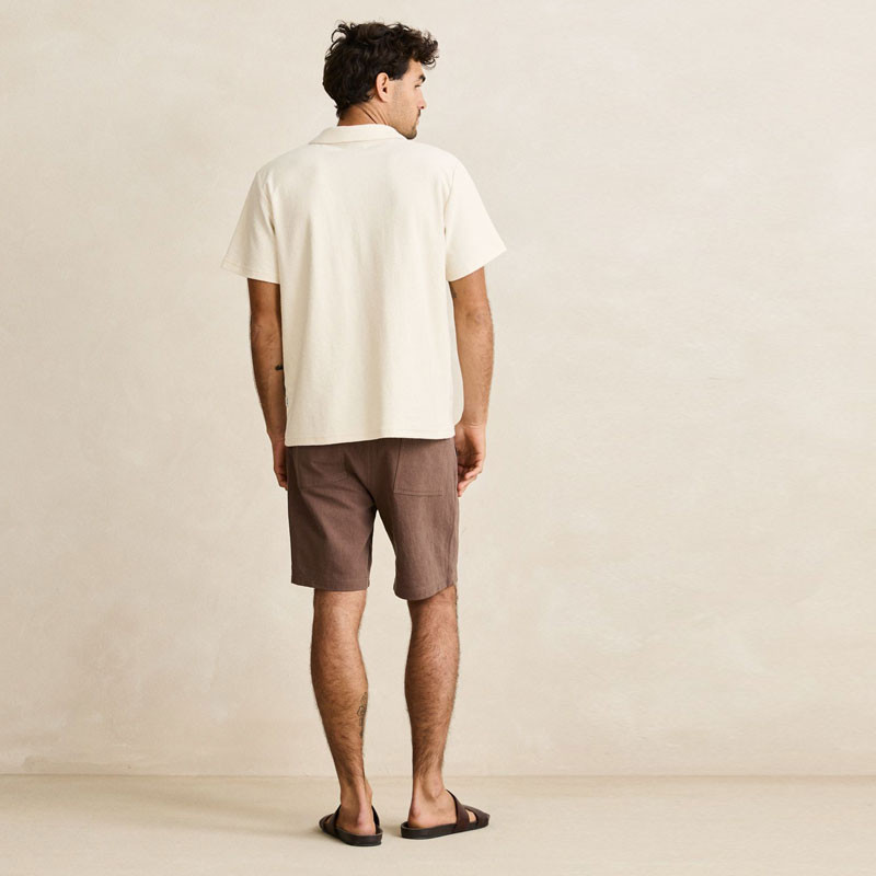 Polo Rhythm: Vintage Terry Polo (Natural)