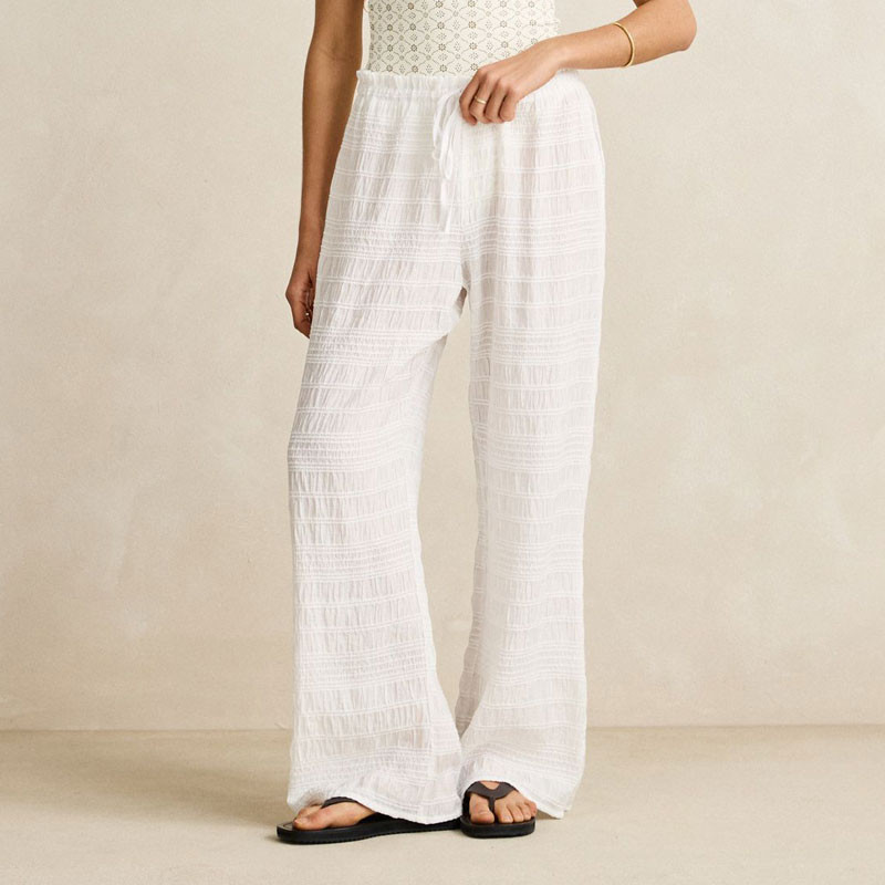Pantalón Rhythm: Sandy Cove Beach Pant (White)