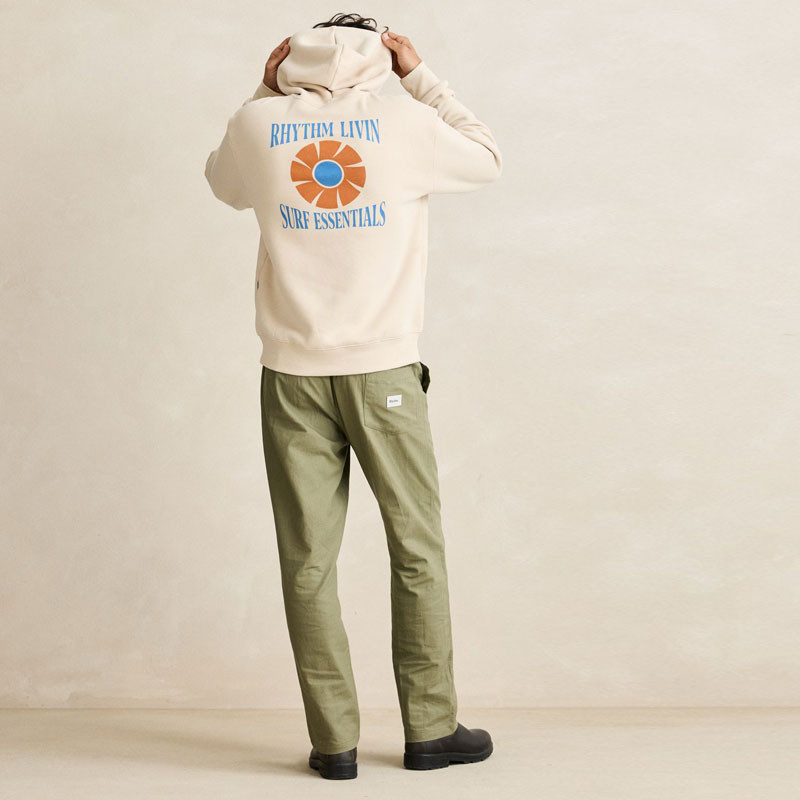 Pantalón Rhythm: Linen Jam Pant (Olive)