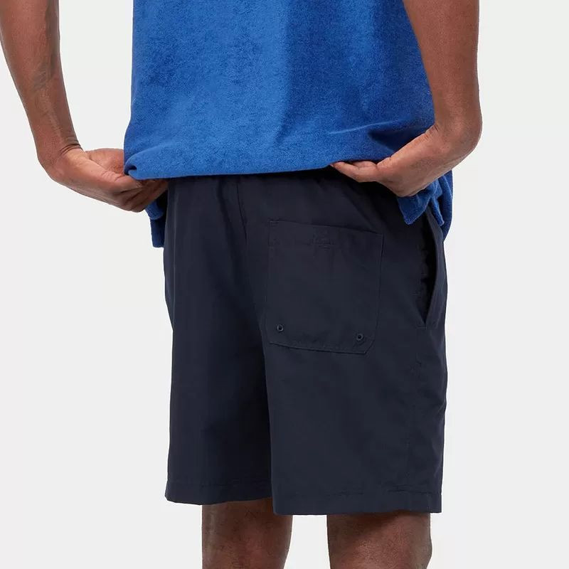 Bañador Carhartt WIP: Chase Swim Trunks (Dark Navy Gold)