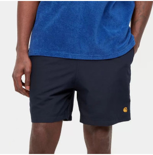 Bañador Carhartt WIP: Chase Swim Trunks (Dark Navy Gold)
