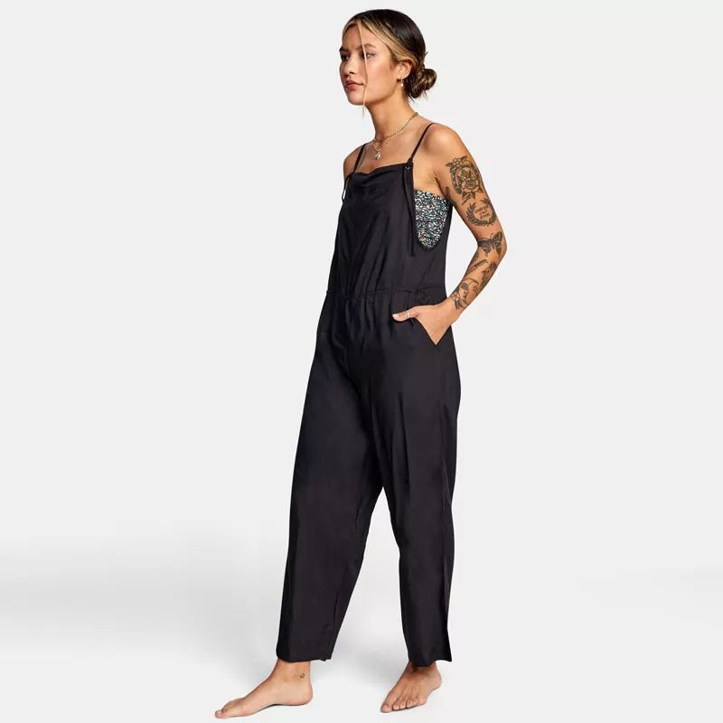 Pantalón RVCA: Zula Jumper (True Black)