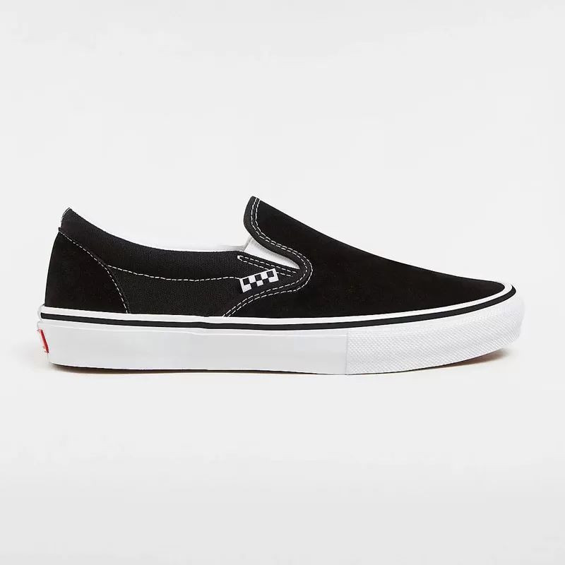 Zapatillas Vans: Skate Slip-On (Black White)