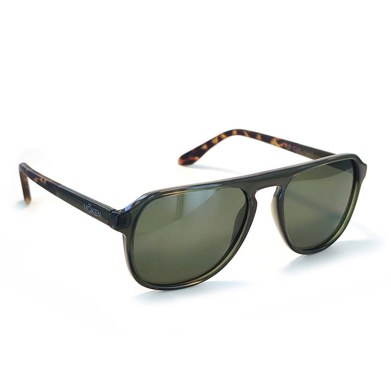Gafas Moken: Big Dude (Olv Tort Grn)